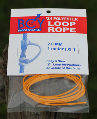 BCY 24 D Loop Rope 1 meter Pink 