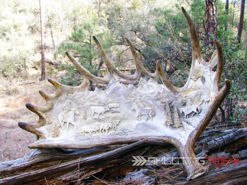 alaska antler art