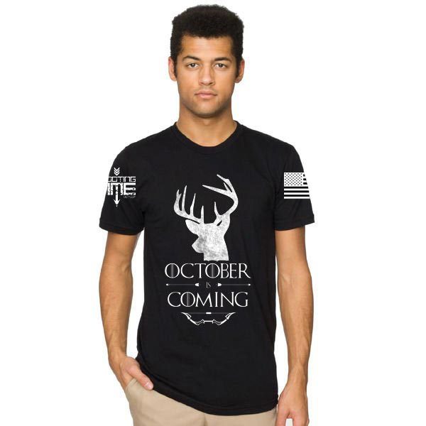 Die Qualität ist 100% GOT – is October Coming T-Shirt – (Deer)