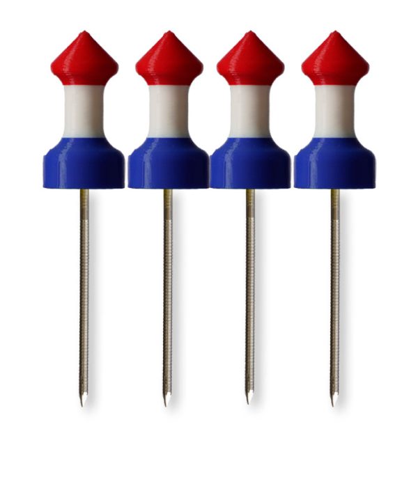 red white blue pro pin four pack